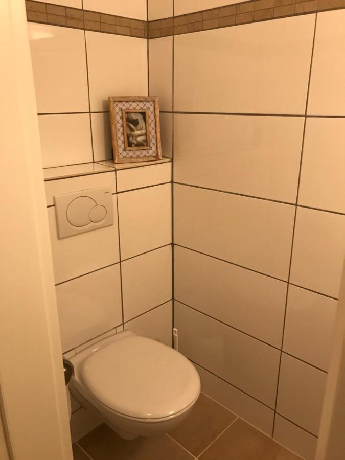Gemuetliches Ferienhaus Hinterm Deich Nordstrand Kültér fotó